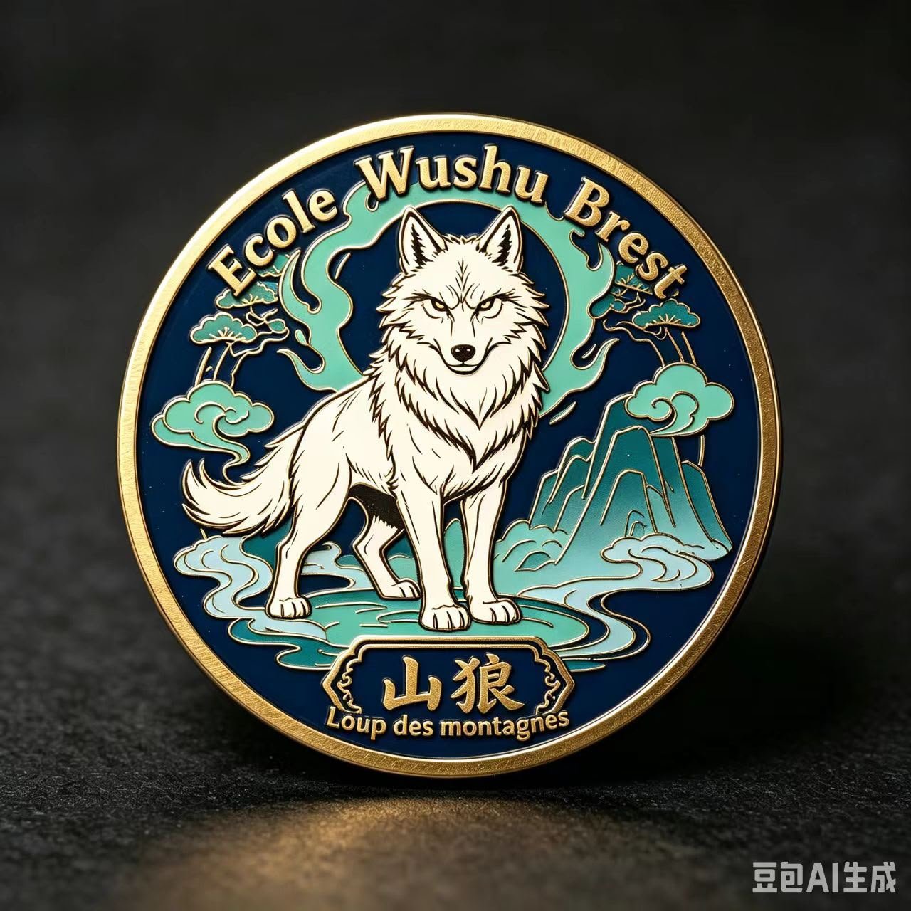 Médaille du Loup des montagnes