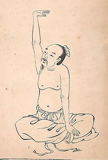 Illustration traditionnelle du Baduanjin