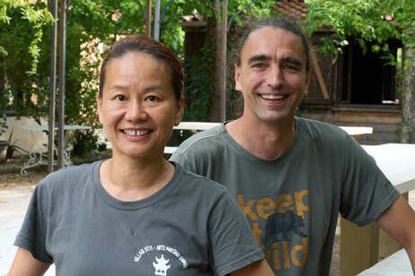Renping Su-Goarzin et Georges Favraud au Village d’été 2023